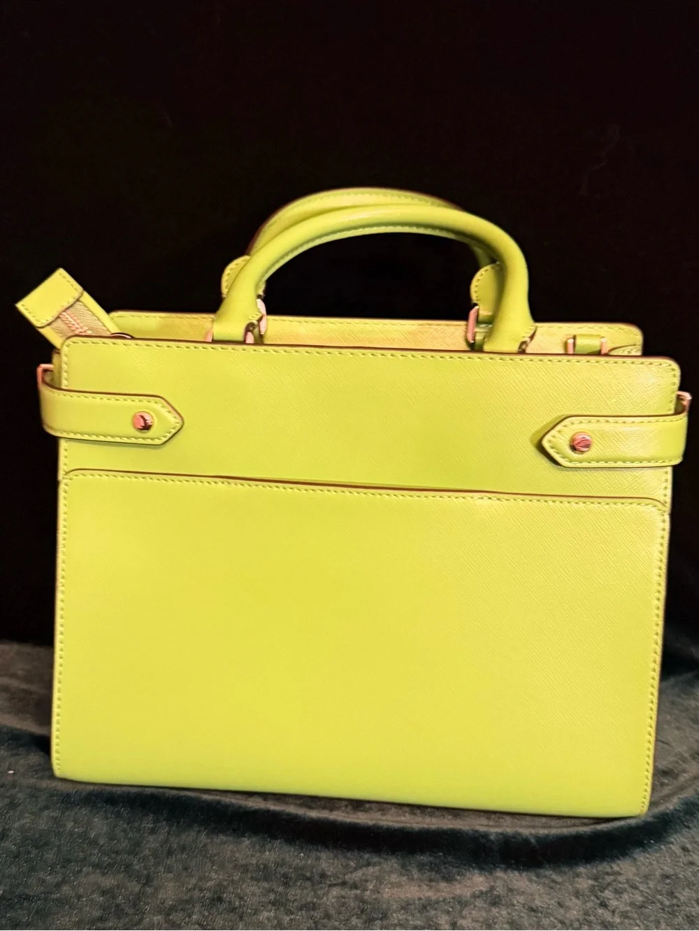 kate spade lime, green, New York Staci medium satchel